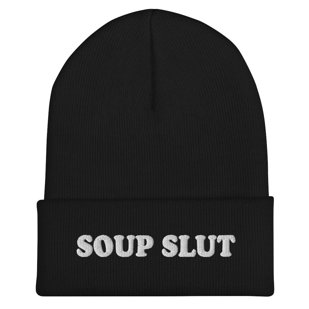 Soup Slut Cuffed Beanie - ninanush