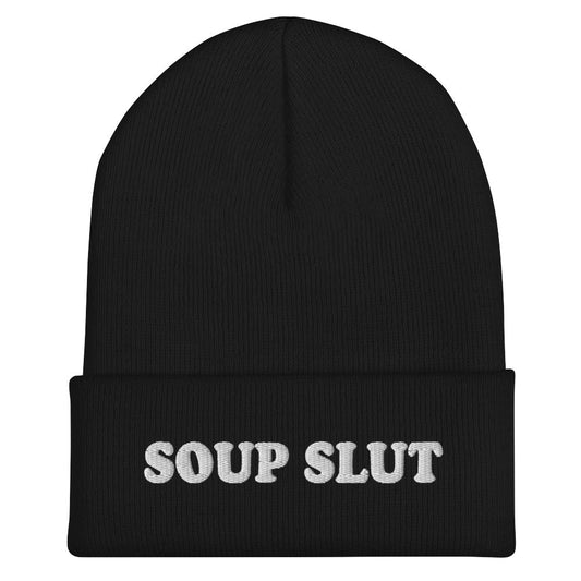 Soup Slut Cuffed Beanie - ninanush