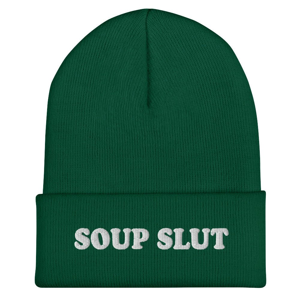 Soup Slut Cuffed Beanie - ninanush