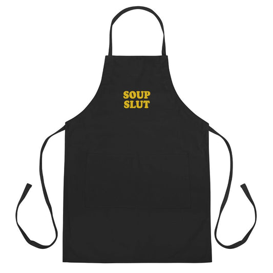 Soup Slut Embroidered Apron - ninanush