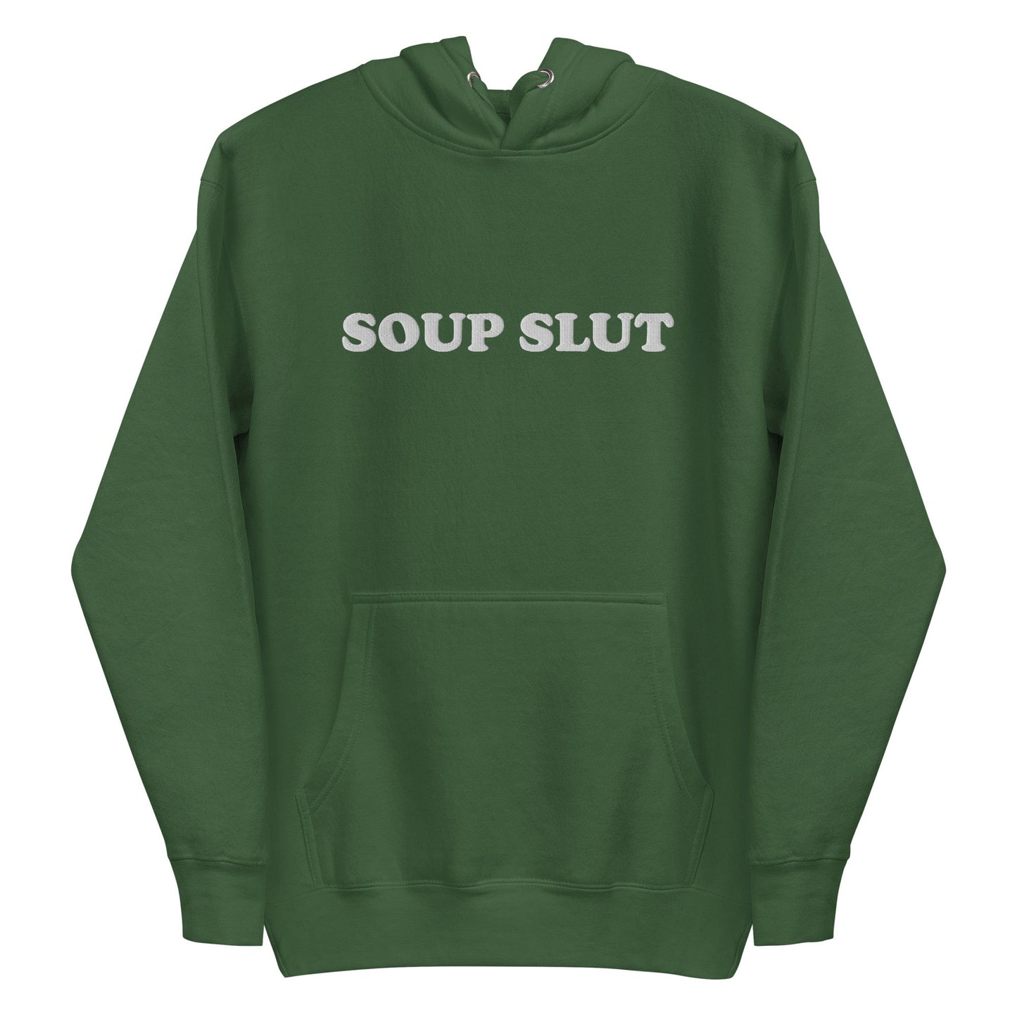 Soup Slut Embroidered Hoodie - ninanush