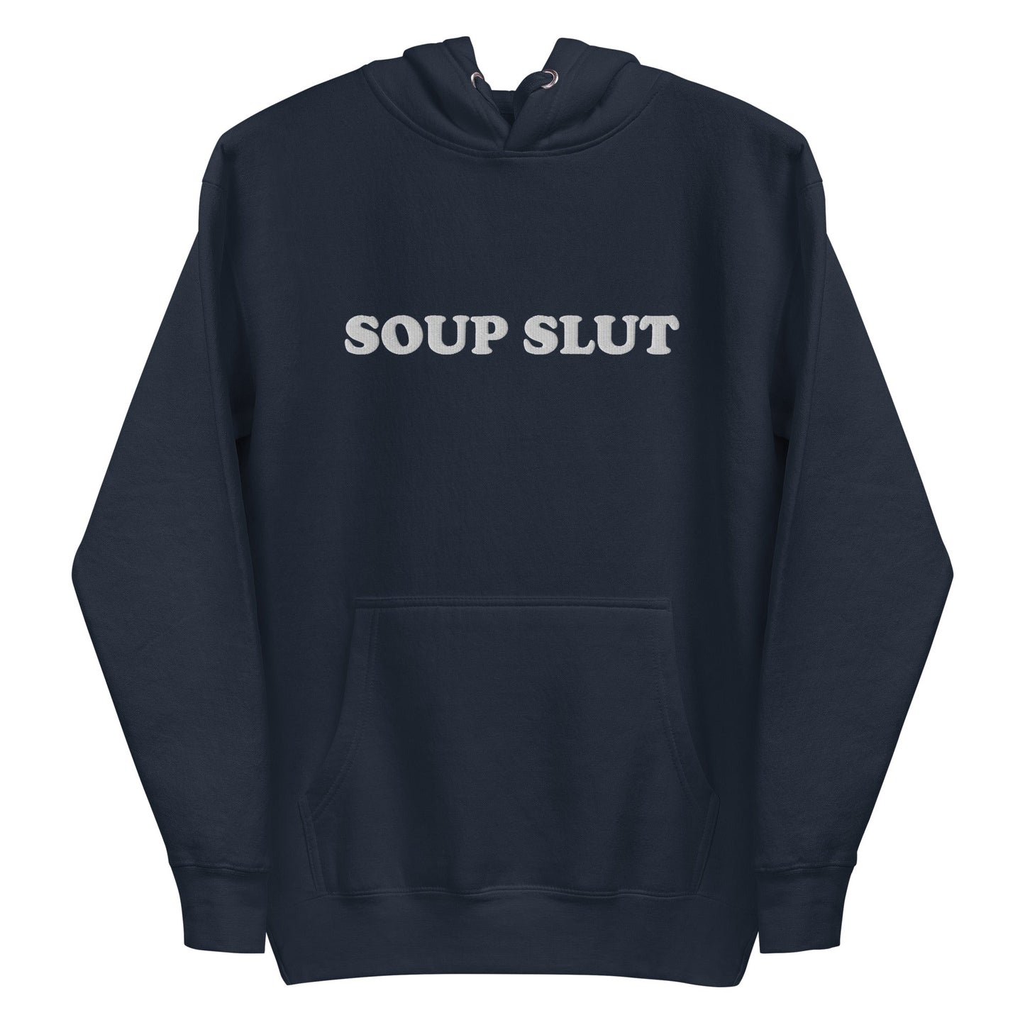 Soup Slut Embroidered Hoodie - ninanush