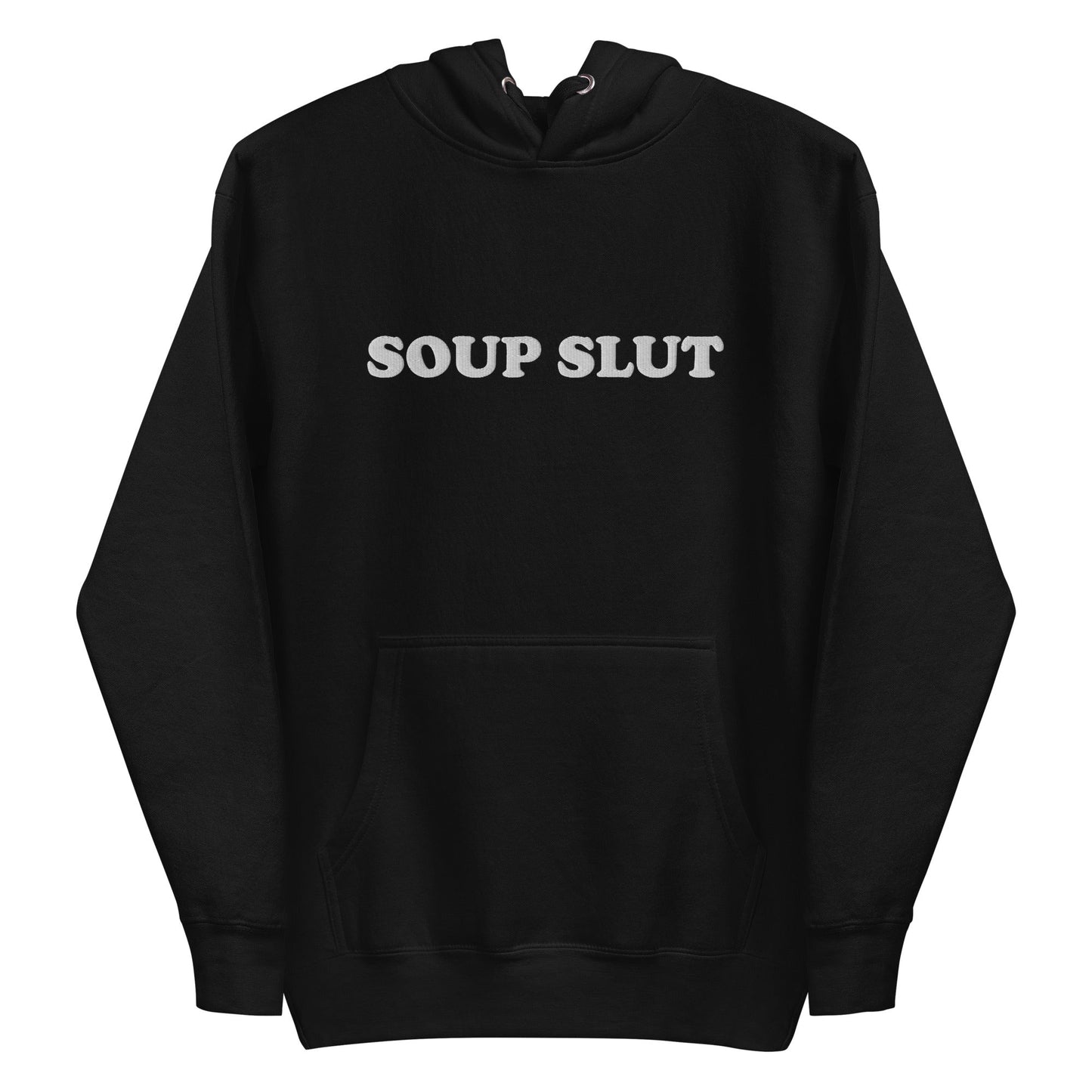 Soup Slut Embroidered Hoodie - ninanush