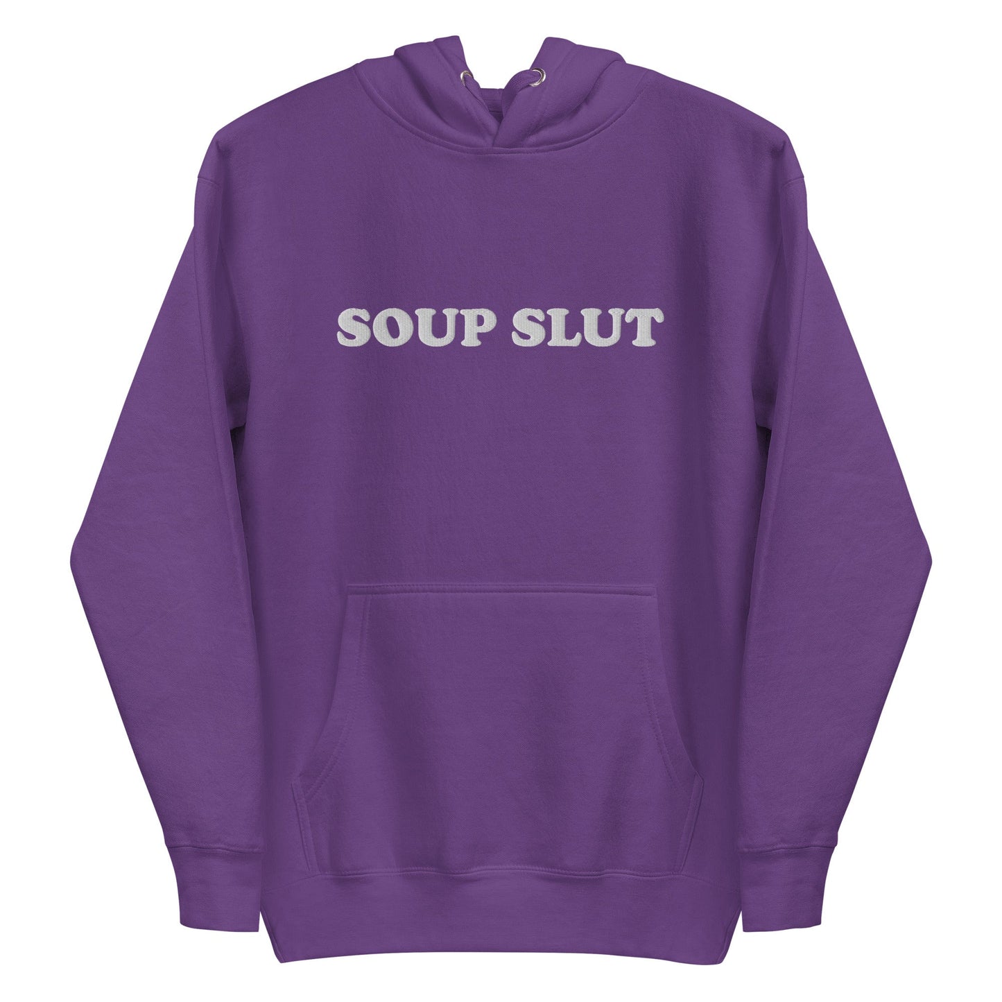 Soup Slut Embroidered Hoodie - ninanush