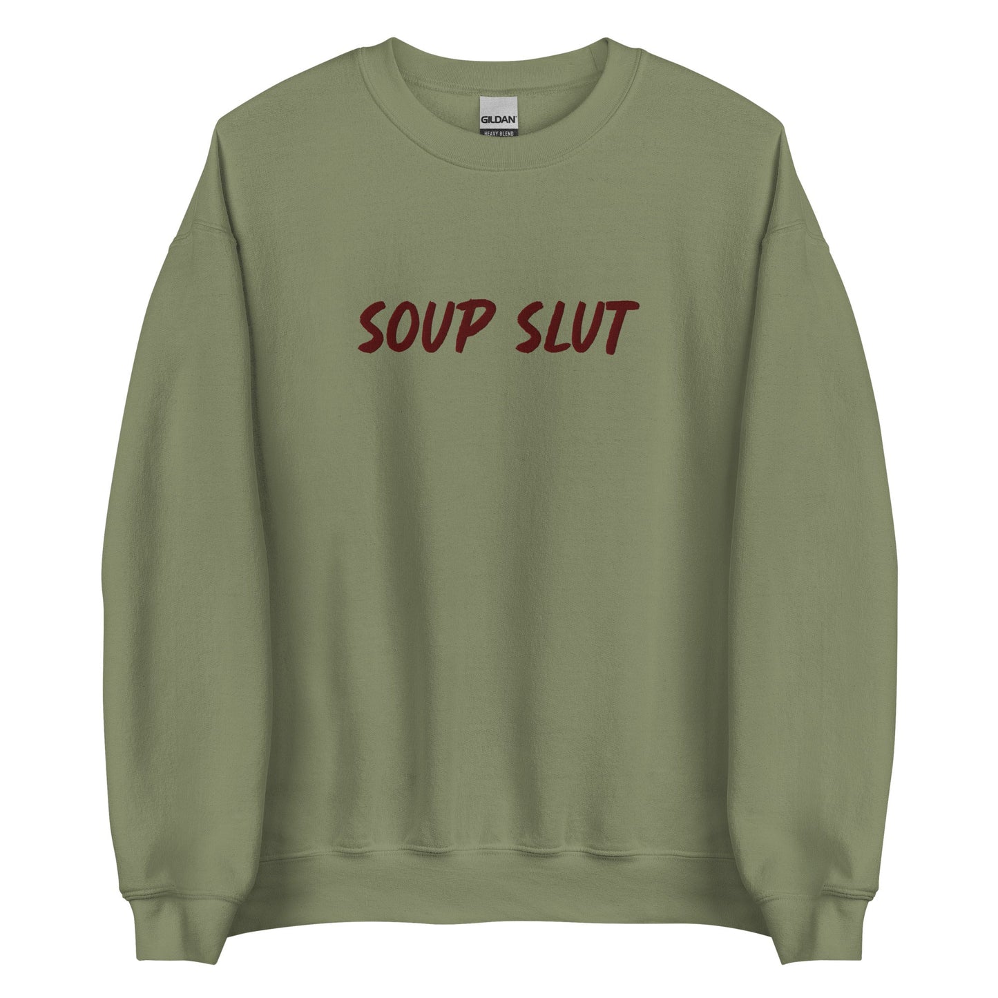 Soup Slut Embroidered Sweatshirt - ninanush