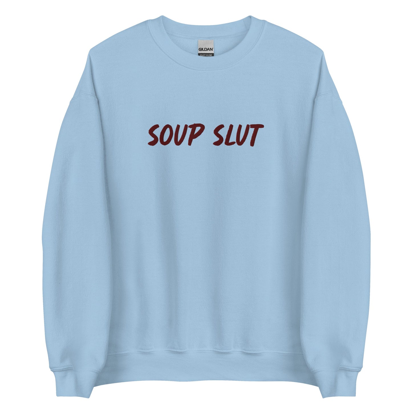 Soup Slut Embroidered Sweatshirt - ninanush