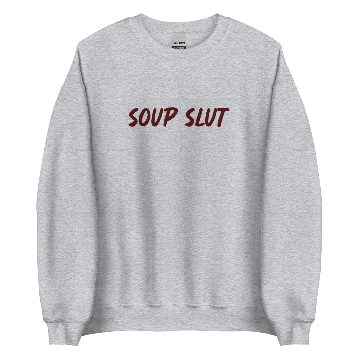 Soup Slut Embroidered Sweatshirt - ninanush