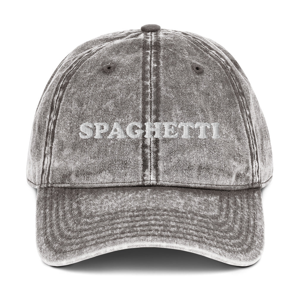 Spaghetti Vintage Dad Hat - ninanush