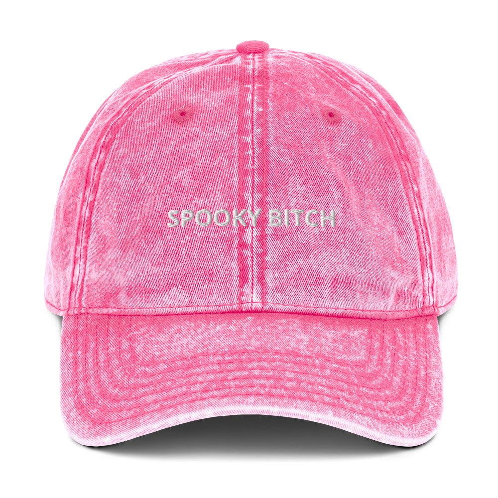 Spooky Bitch Vintage Dad Hat - ninanush