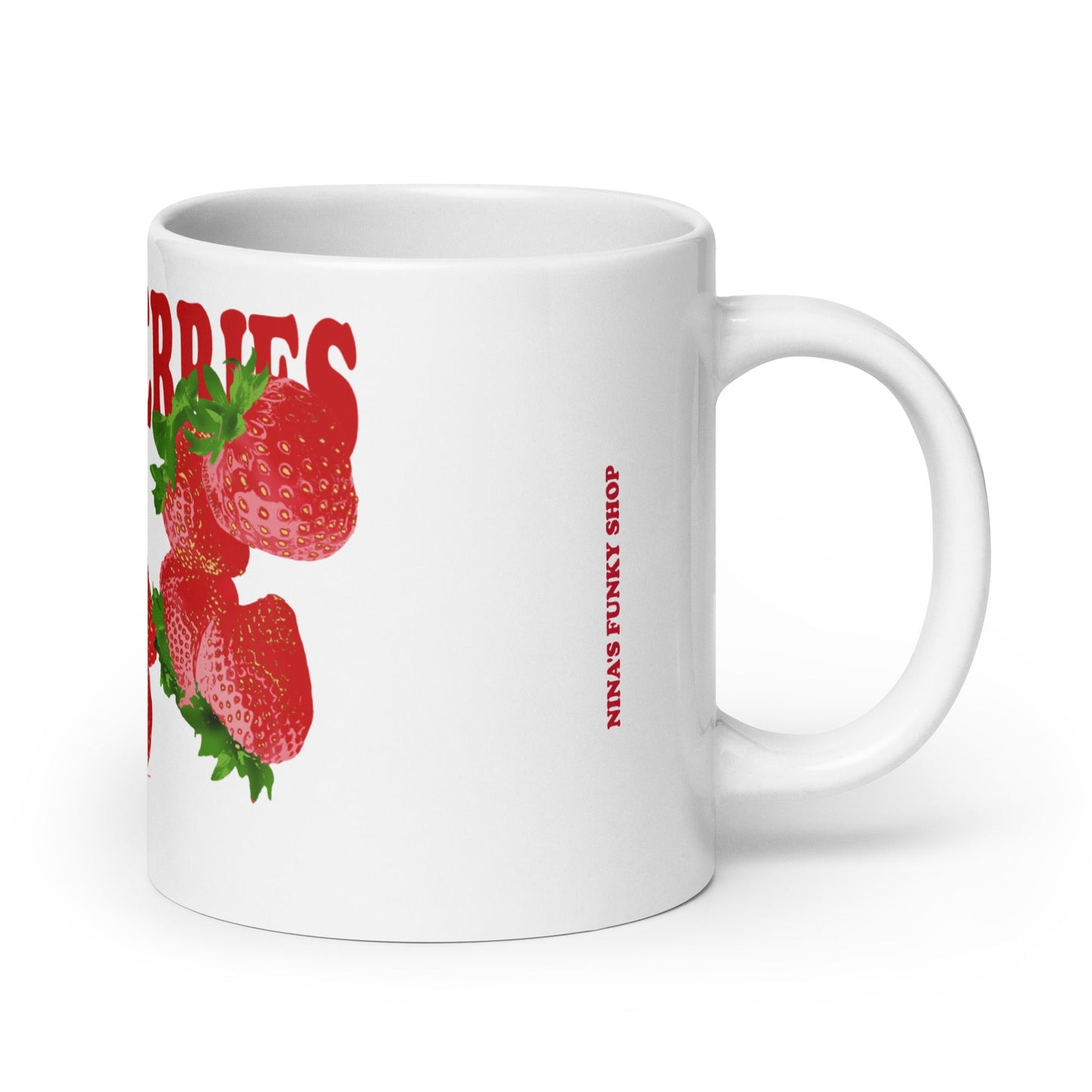 Strawberries Mug - ninanush