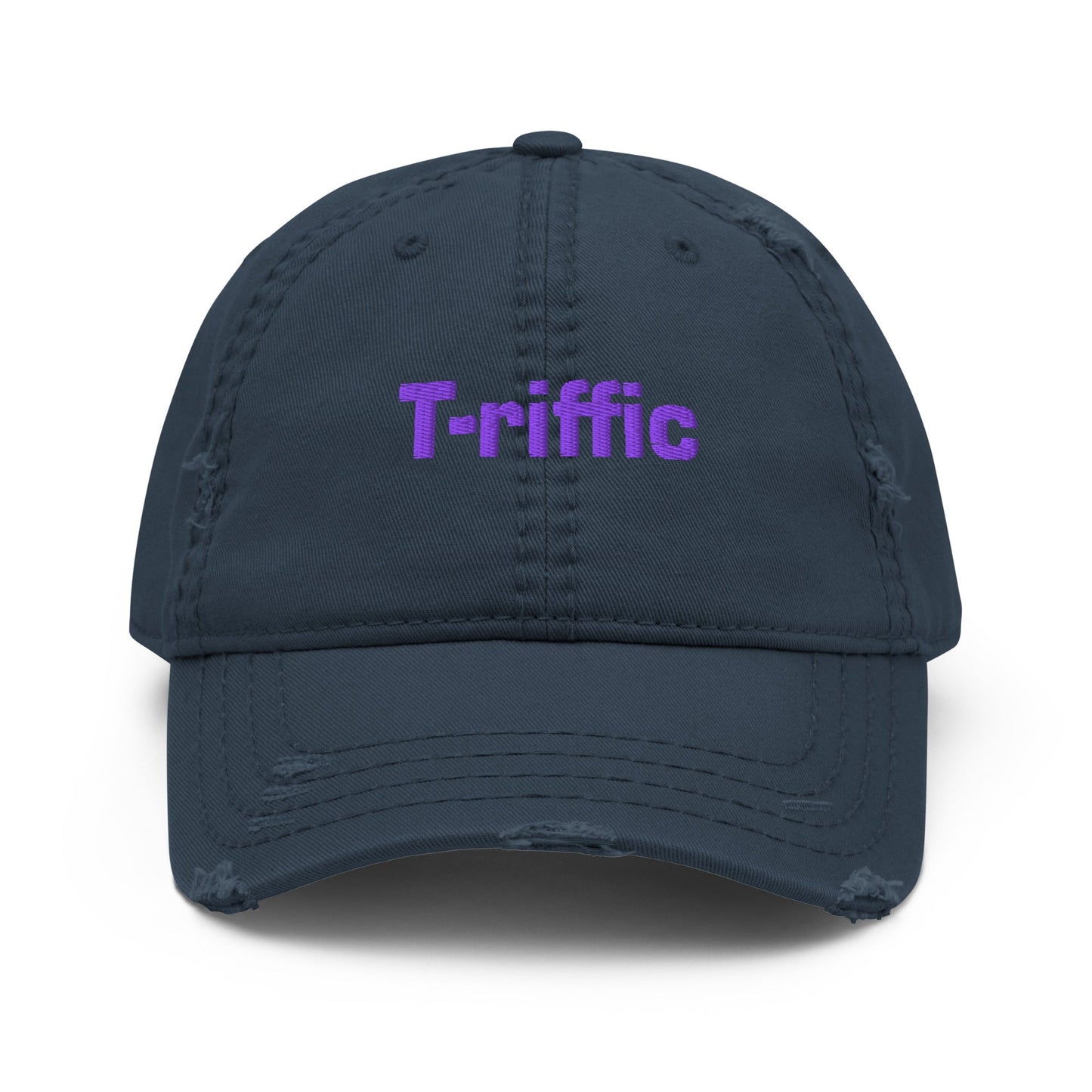 T-riffic Distressed Dad Hat - ninanush
