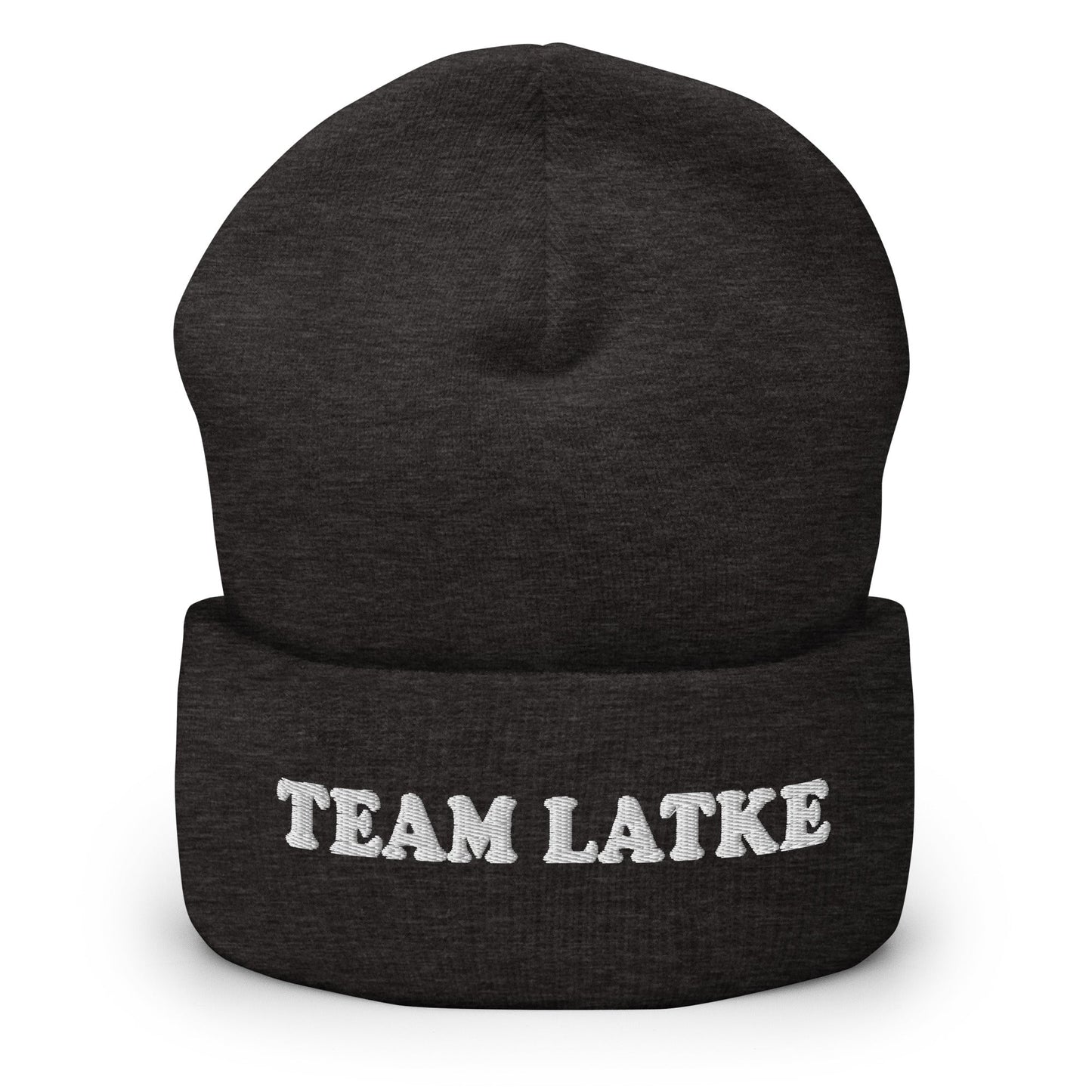 Team Latke Cuffed Beanie - ninanush