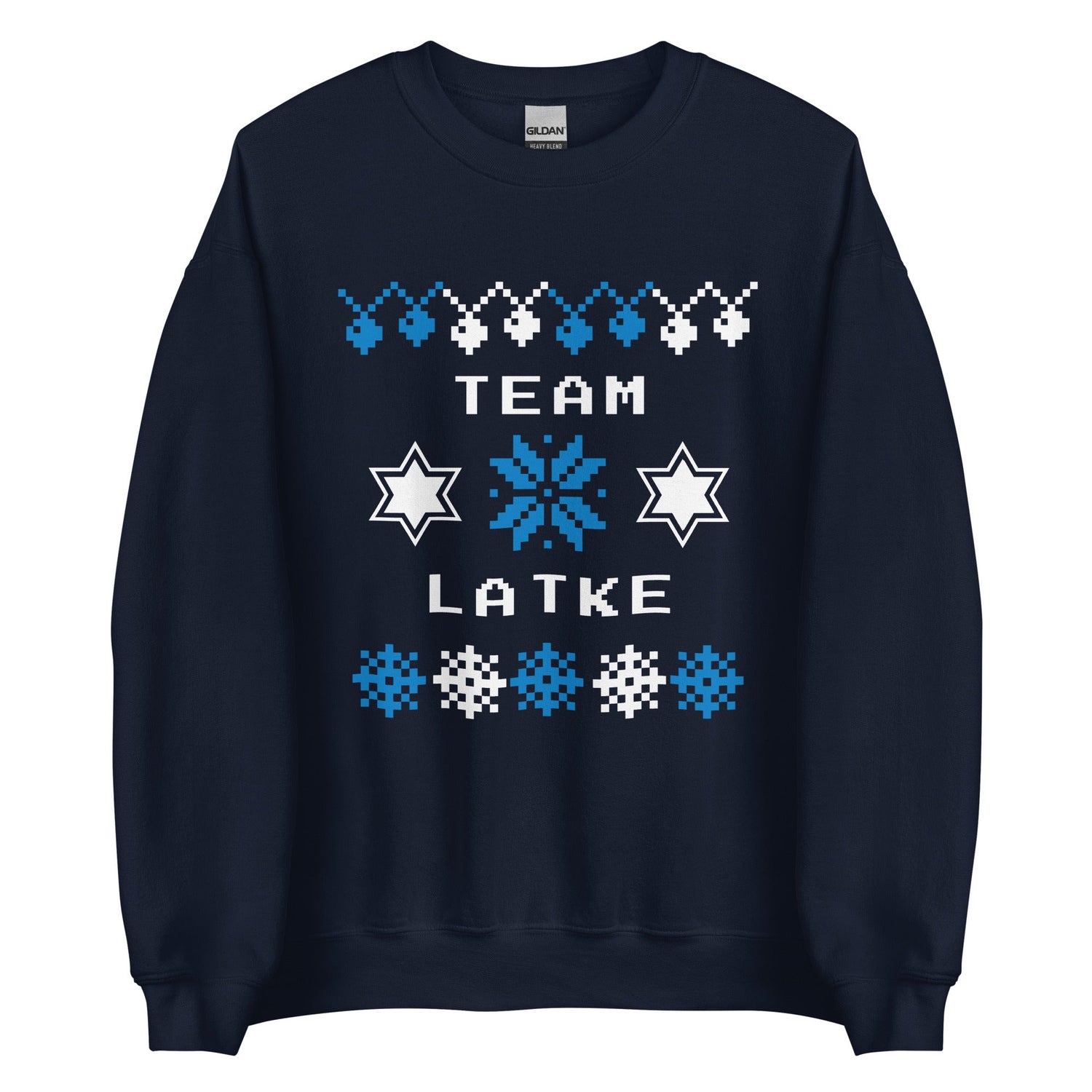 Team Latke Hanukkah Sweatshirt - ninanush