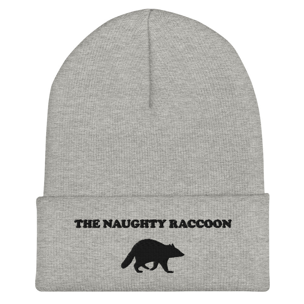 The Naughty Raccoon Cuffed Beanie - ninanush