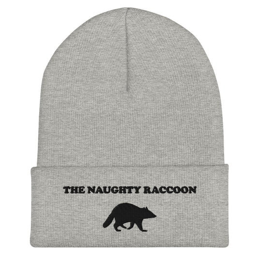 The Naughty Raccoon Cuffed Beanie - ninanush