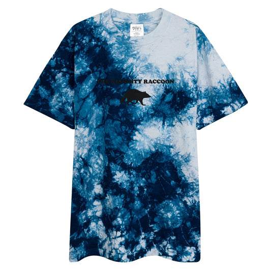 The Naughty Raccoon Oversized Tie-Dye T-shirt - ninanush