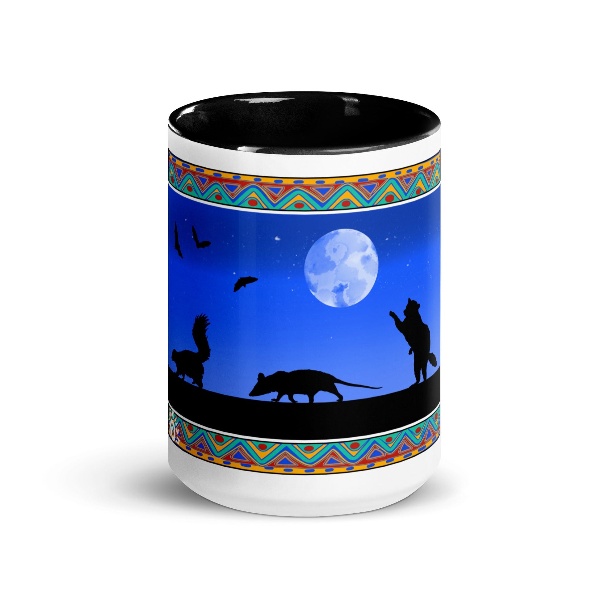 Trash Cats Night Stroll Mug - ninanush