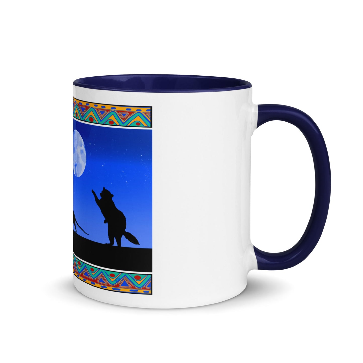 Trash Cats Night Stroll Mug - ninanush