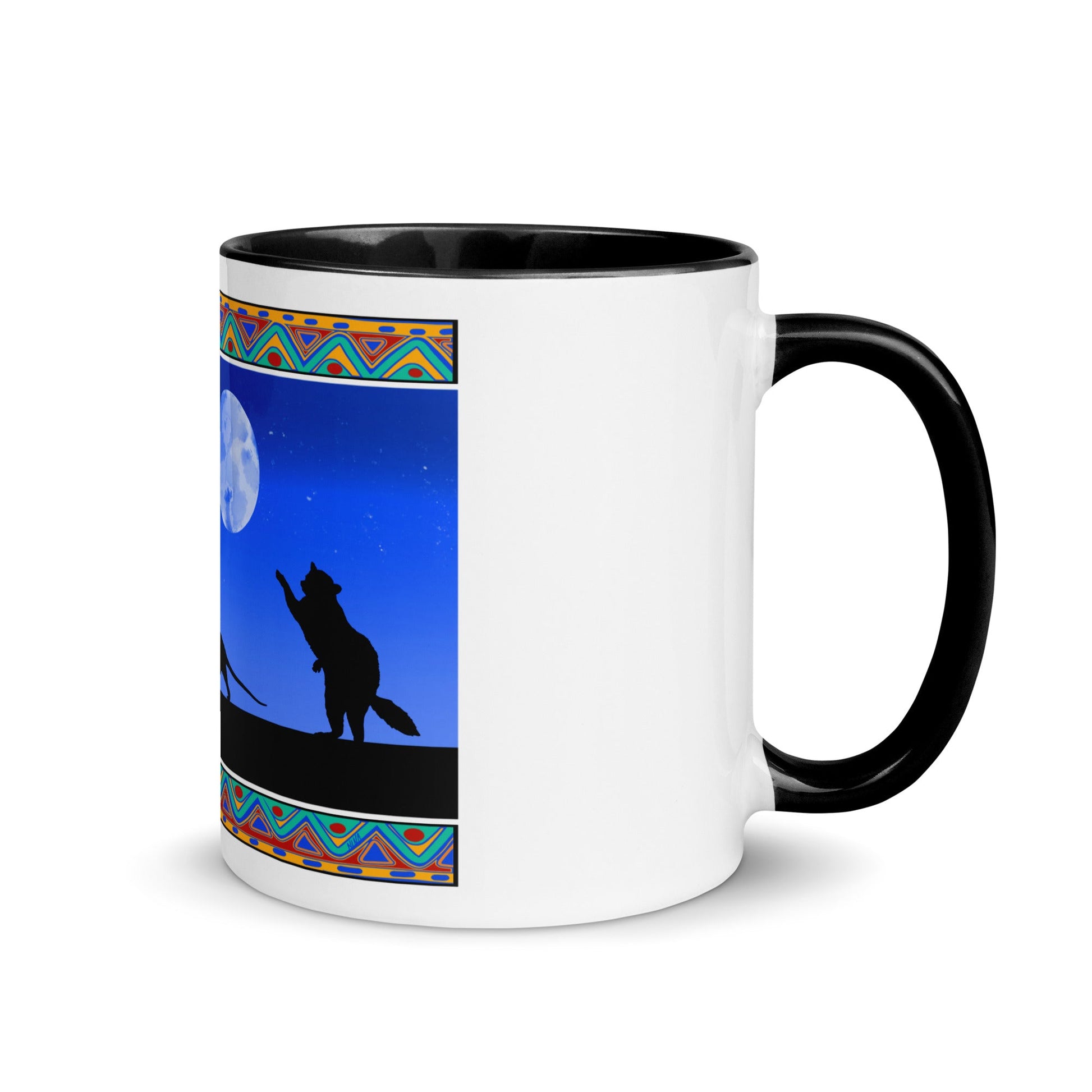Trash Cats Night Stroll Mug - ninanush
