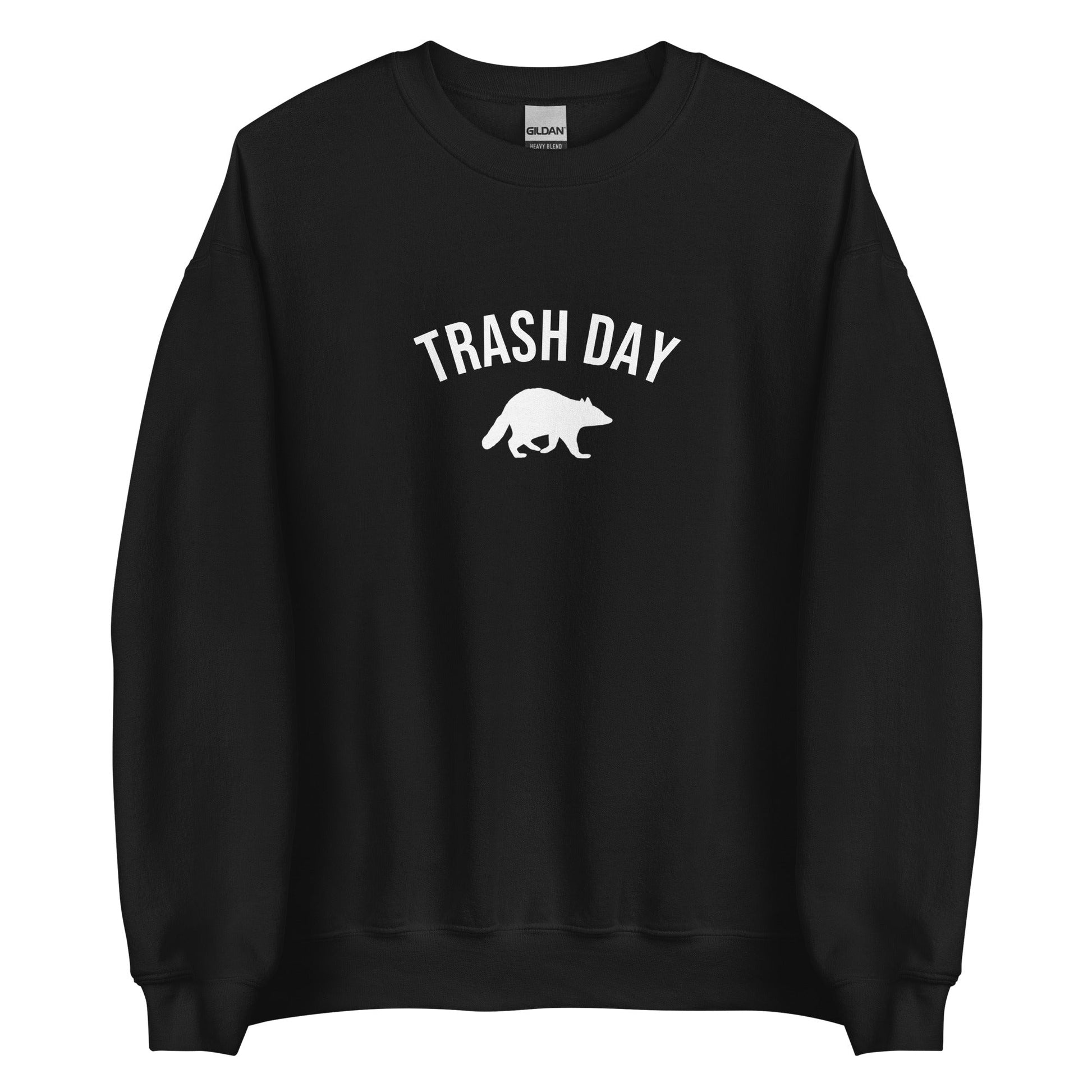 Trash Day Raccoon Sweatshirt - ninanush