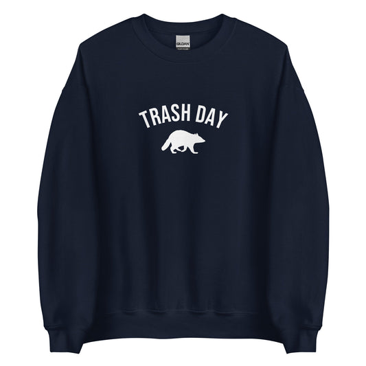 Trash Day Raccoon Sweatshirt - ninanush