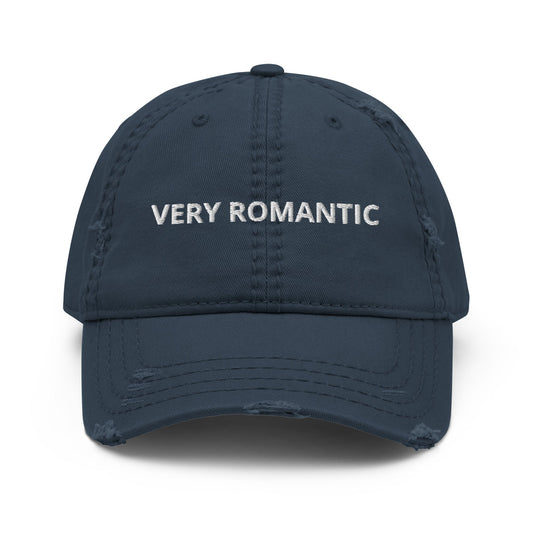 Very Romantic Distressed Dad Hat - ninanush