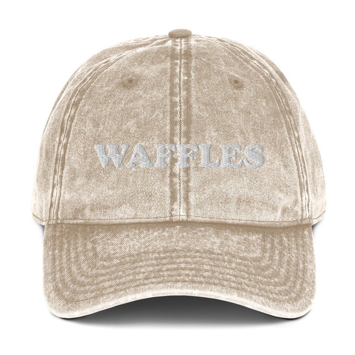 Waffles Vintage Dad Hat - ninanush