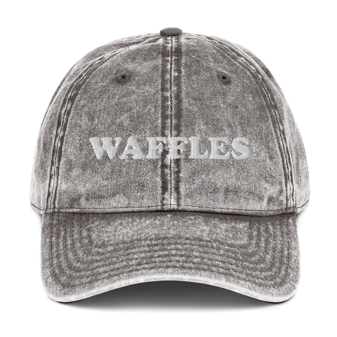 Waffles Vintage Dad Hat - ninanush