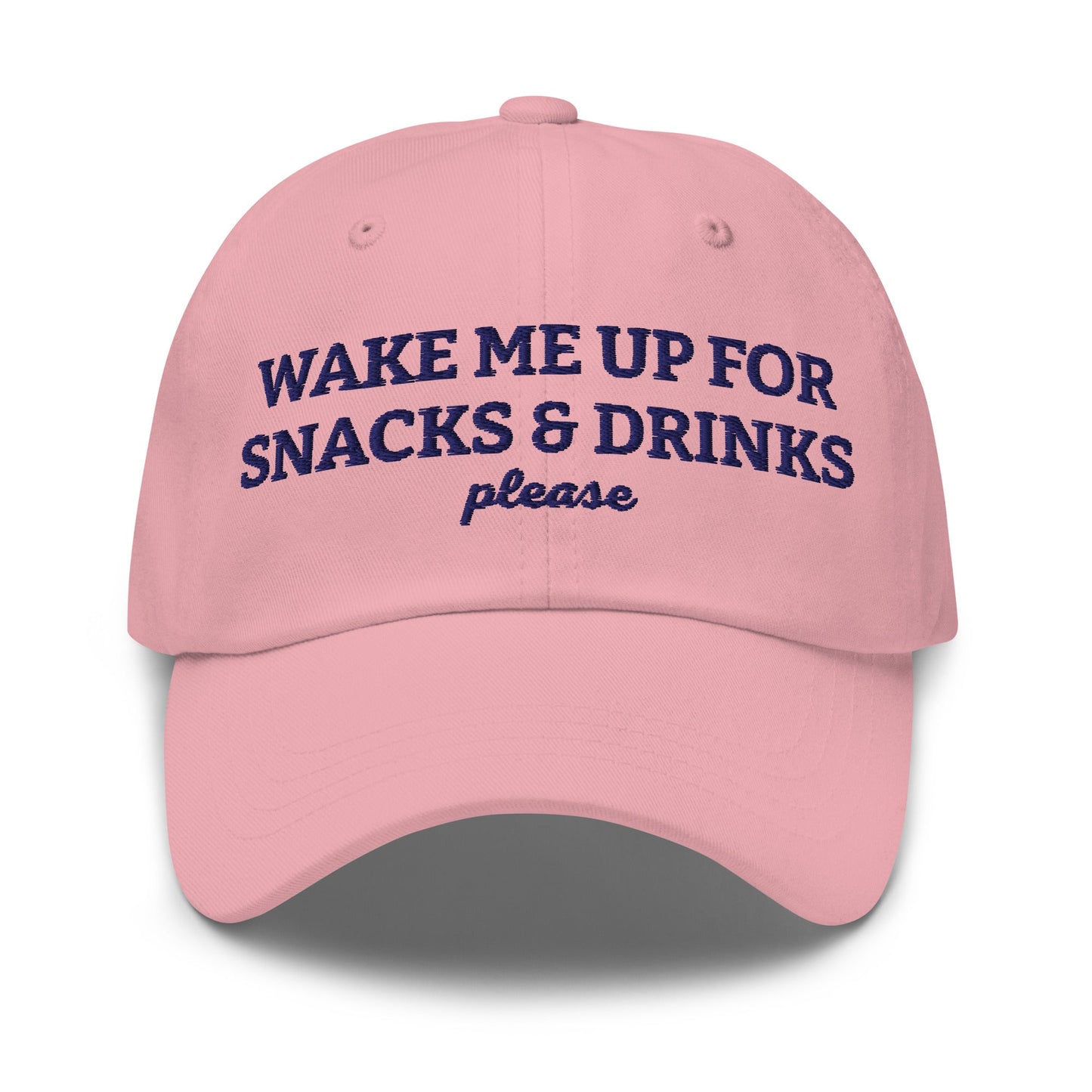 Wake Me Up For Snacks And Drinks Please Dad Hat - ninanush