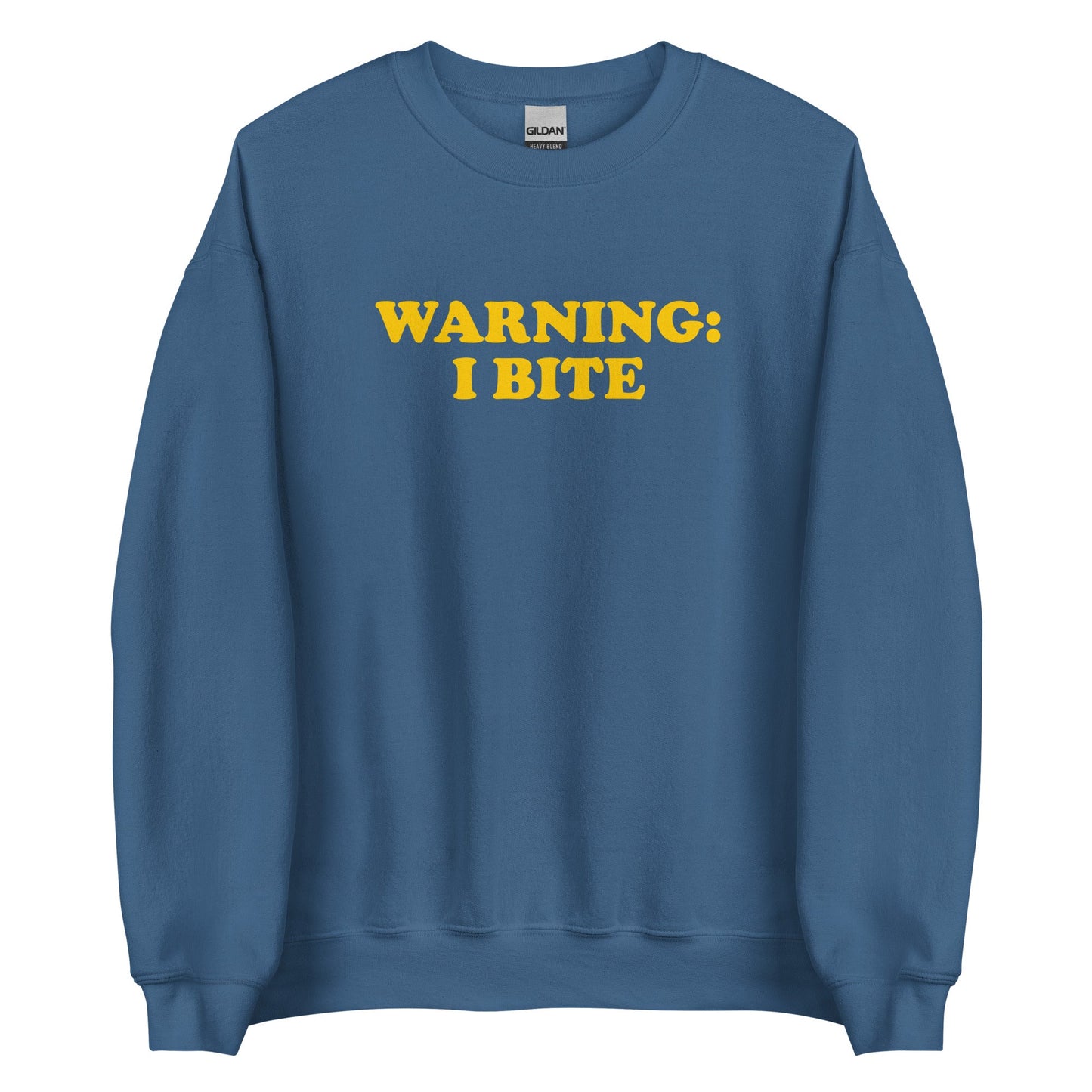 Warning: I Bite Sweatshirt - ninanush