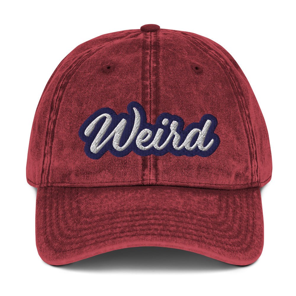 Weird Vintage Dad Hat - ninanush