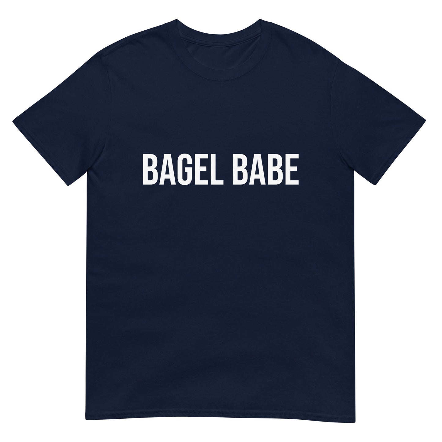 Bagel Babe T-Shirt, White - ninanush