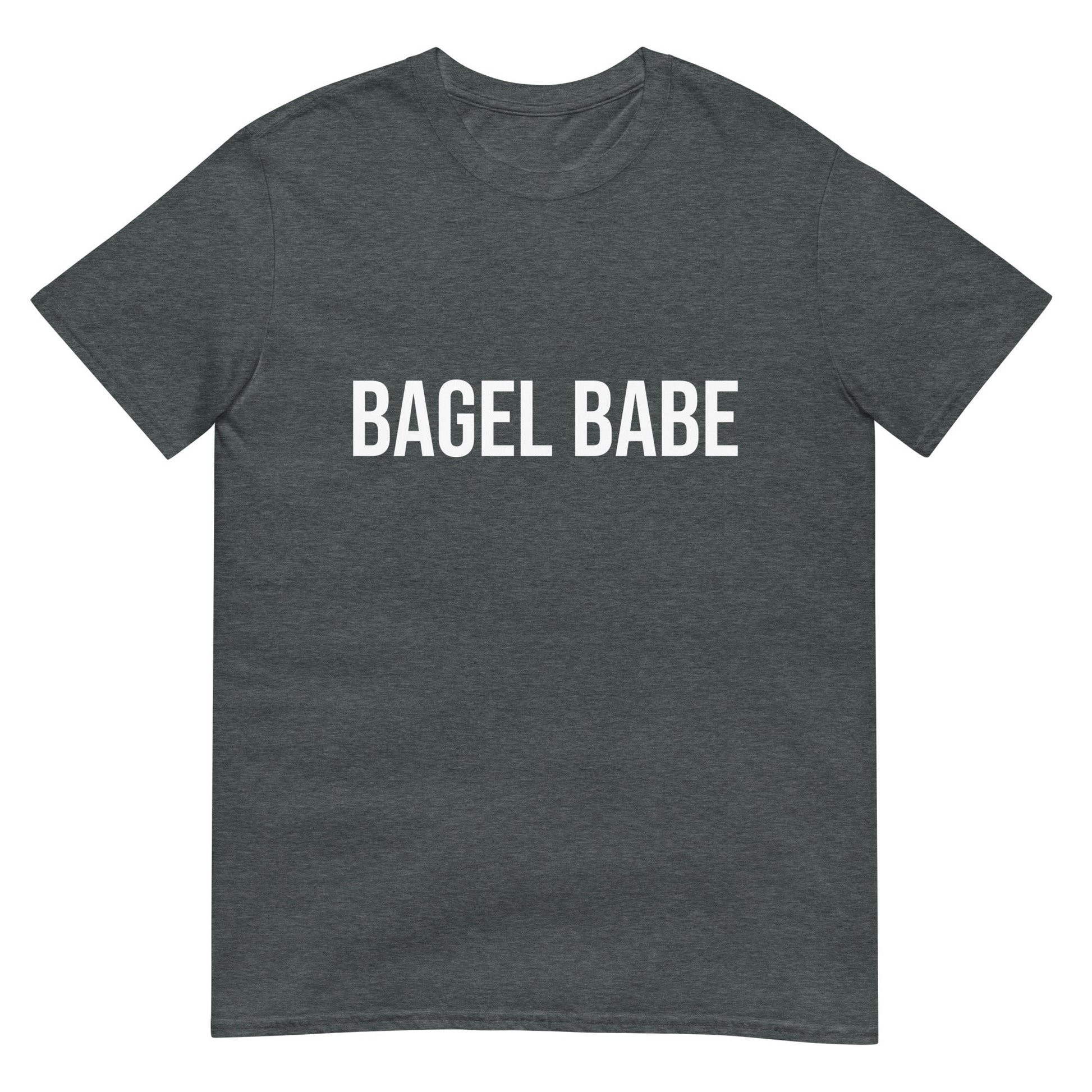 Bagel Babe T-Shirt, White - ninanush
