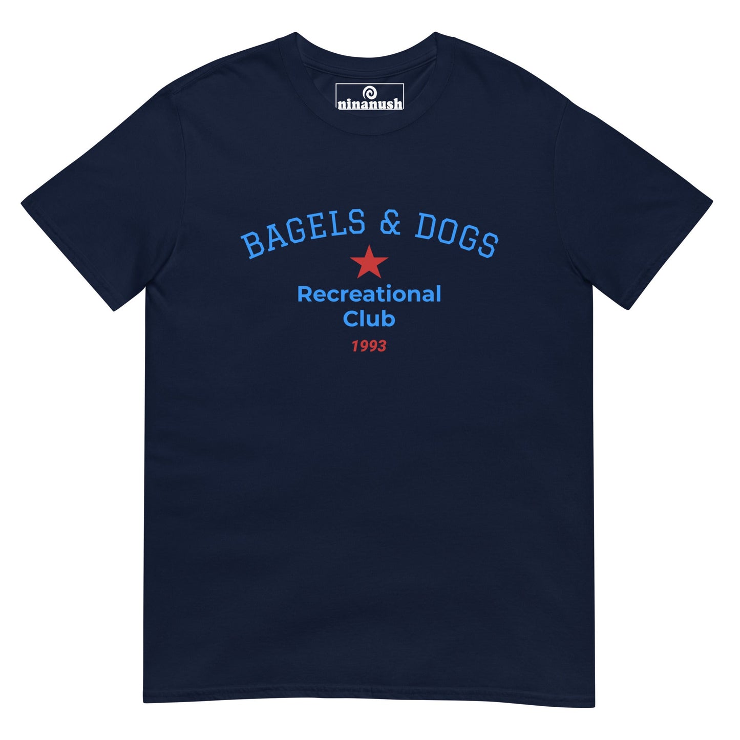 Bagels and Dogs Rec Club T-Shirt - ninanush