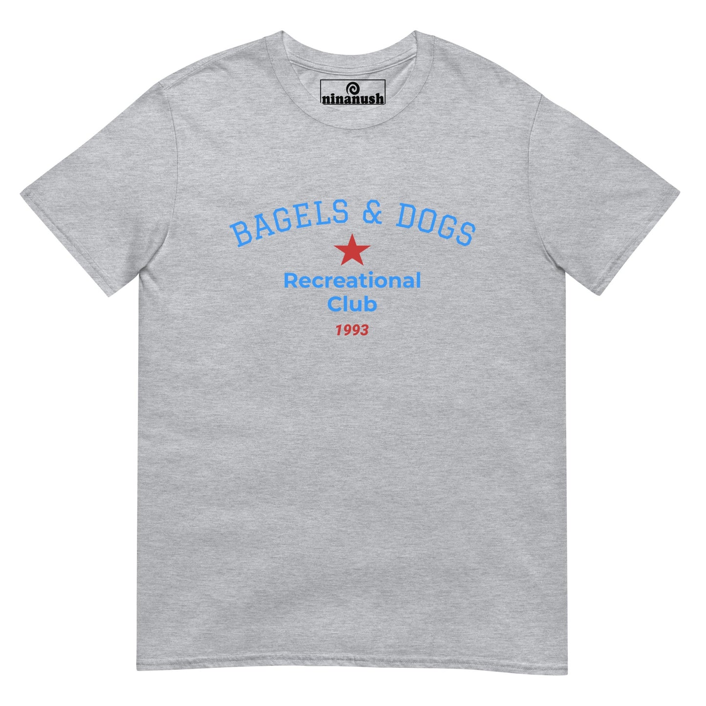 Bagels and Dogs Rec Club T-Shirt - ninanush