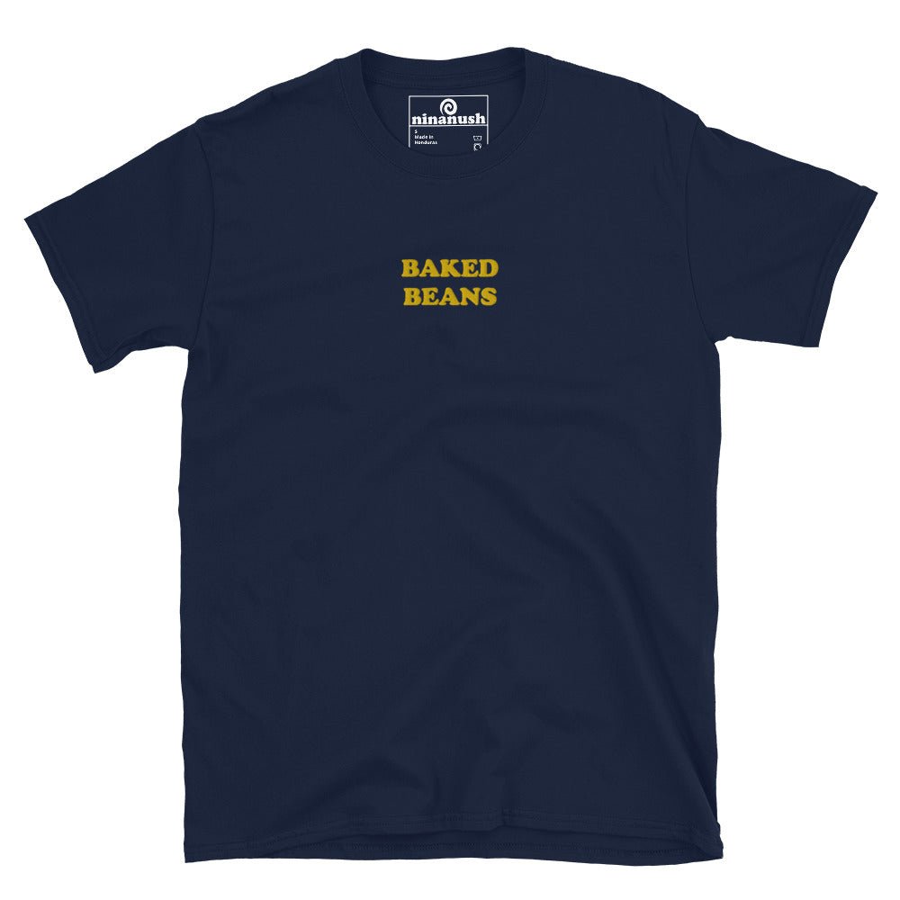 Baked Beans Embroidered T-Shirt - ninanush