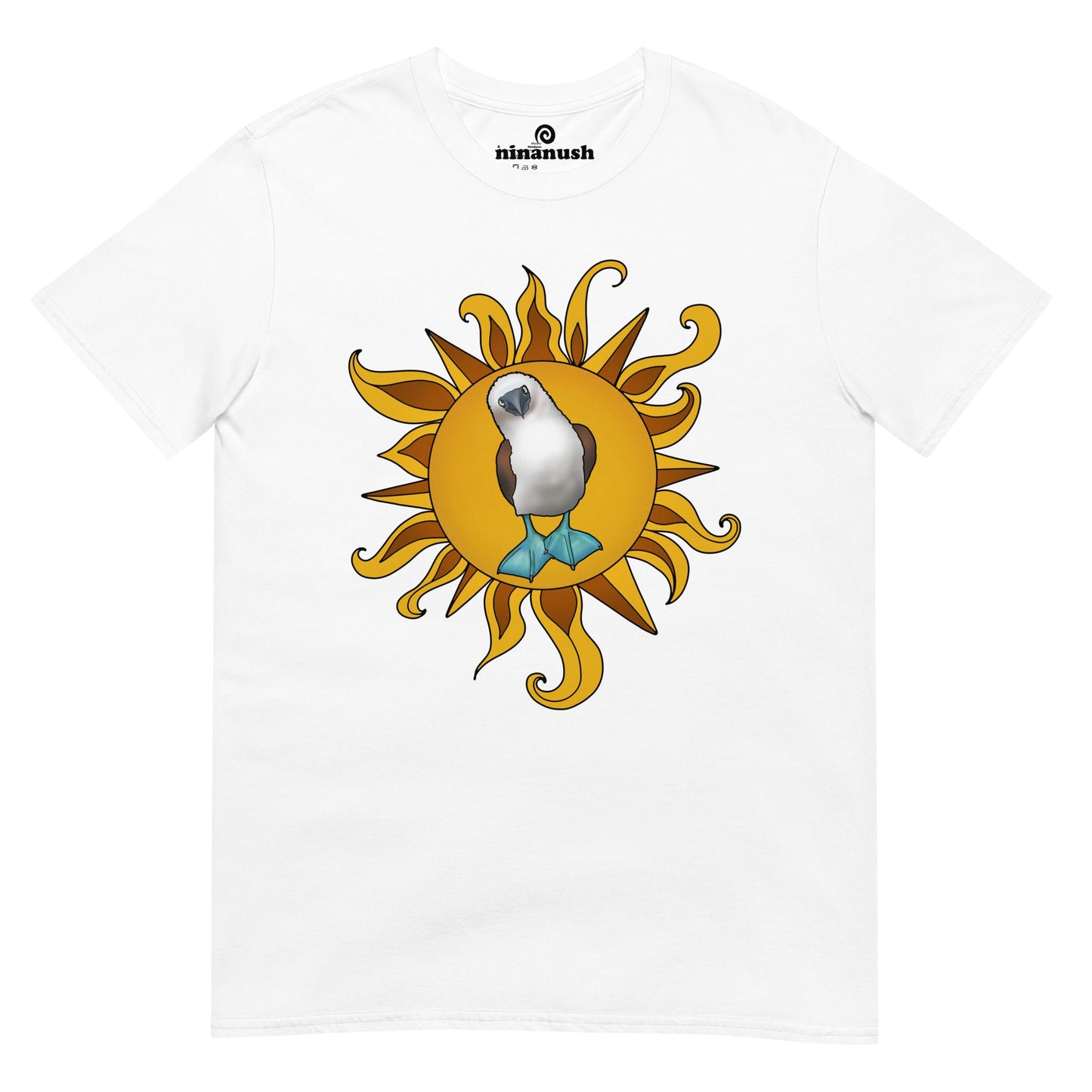 Blue-Footed Booby T-Shirt - ninanush