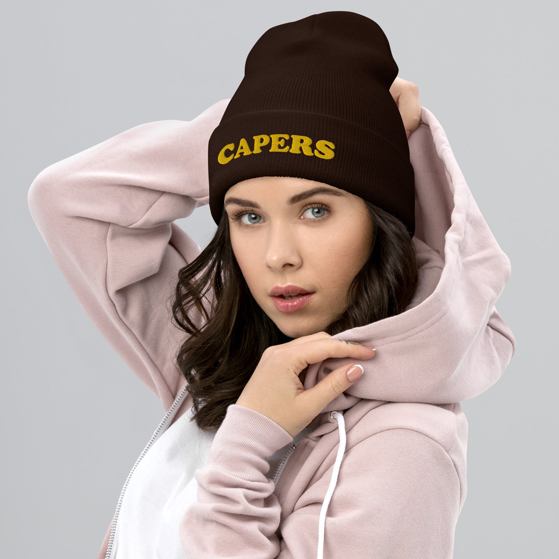 Capers Cuffed Beanie - ninanush