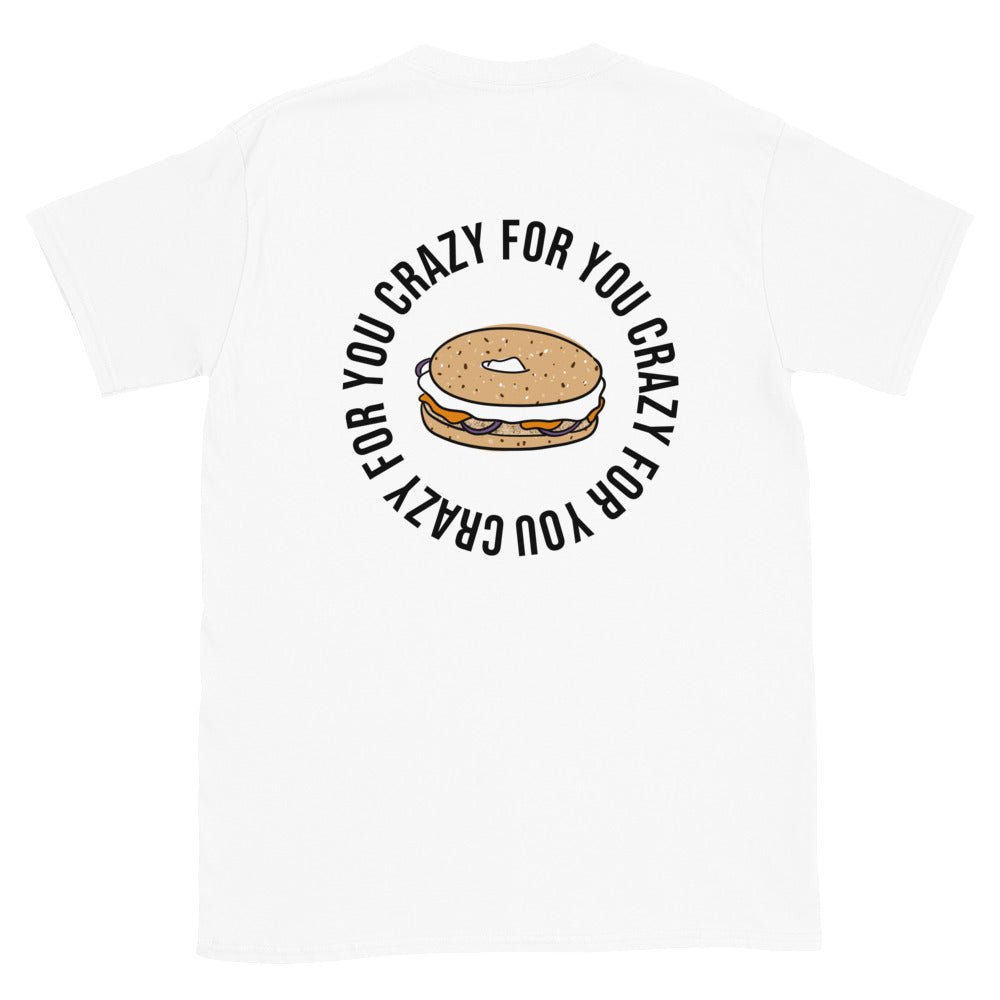 Crazy For You Bagel T-Shirt - ninanush
