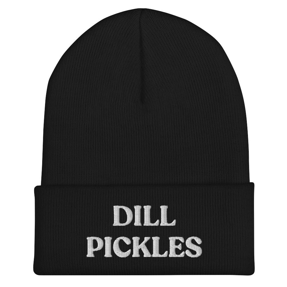 Dill Pickles Cuffed Beanie - ninanush
