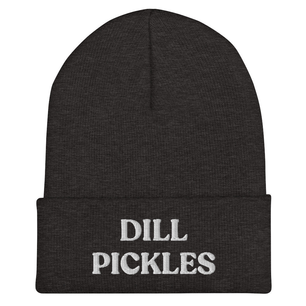 Dill Pickles Cuffed Beanie - ninanush