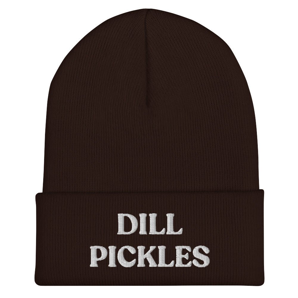 Dill Pickles Cuffed Beanie - ninanush