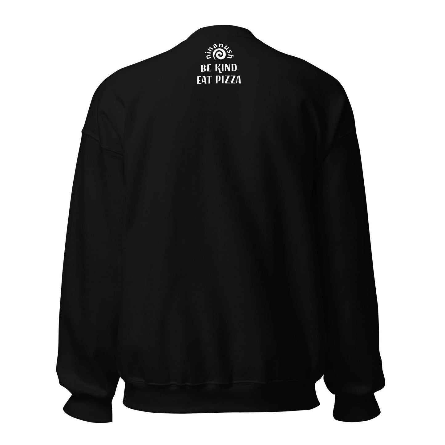 Eat Pizza and Watch the Sunset Embroidered Sweatshirt - ninanush
