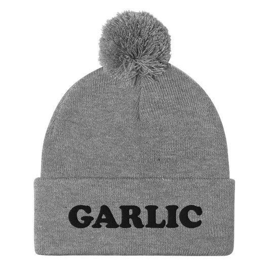 Garlic Beanie with Black Embroidery - ninanush