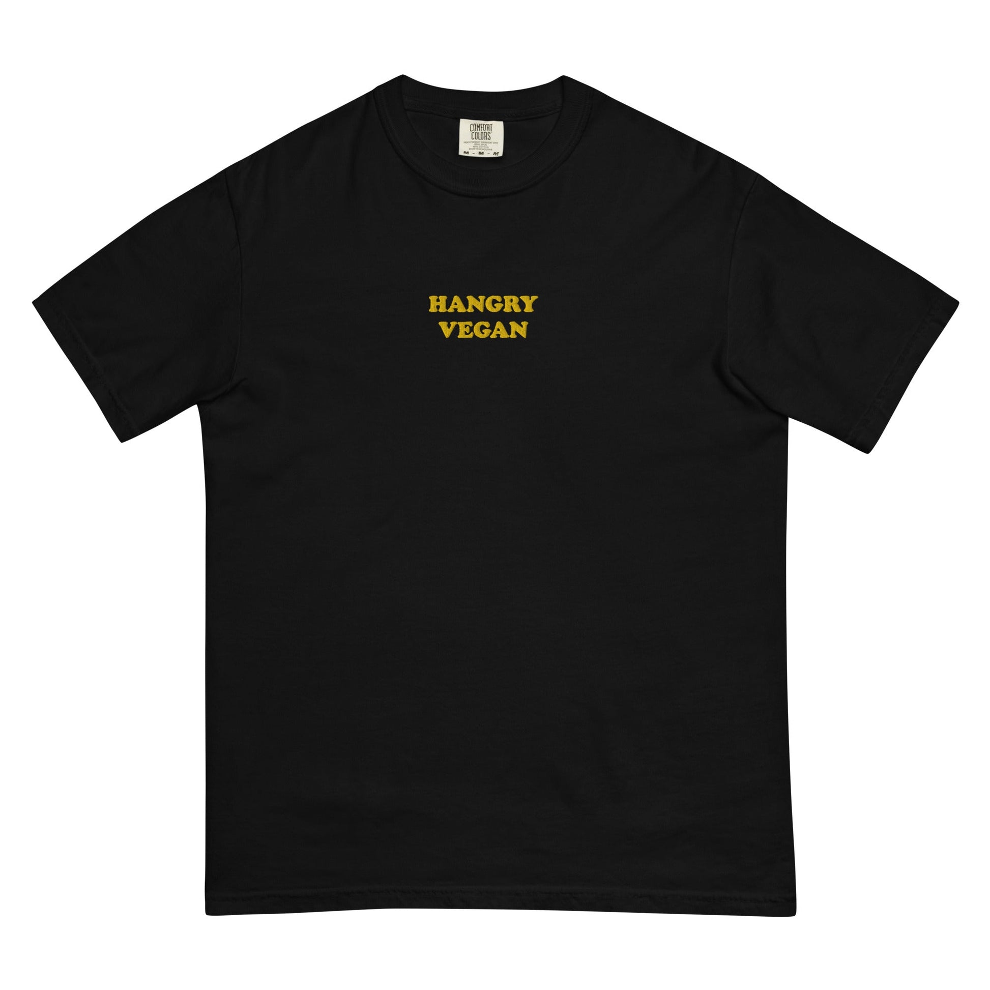 Hangry Vegan Garment-Dyed T-shirt - ninanush