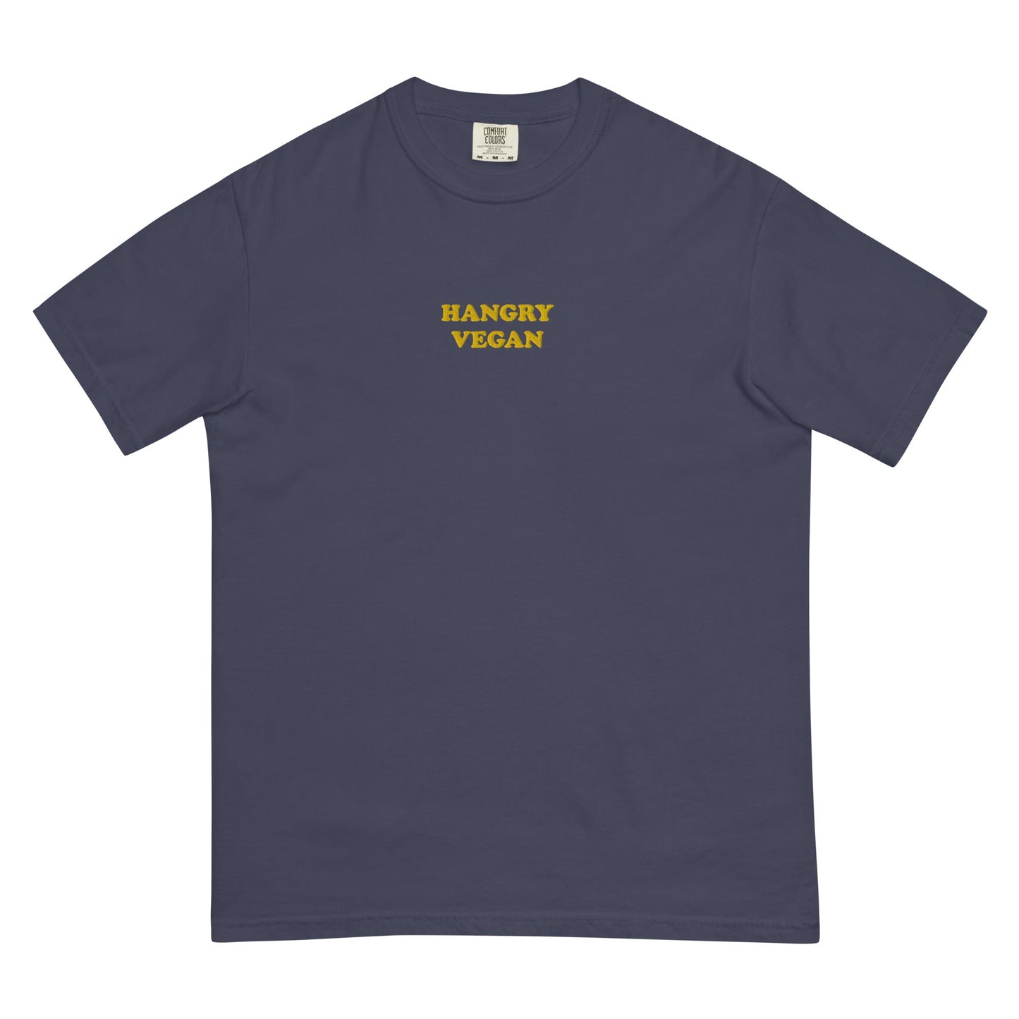 Hangry Vegan Garment-Dyed T-shirt - ninanush