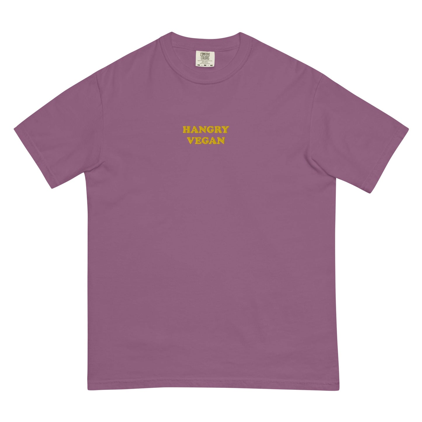 Hangry Vegan Garment-Dyed T-shirt - ninanush