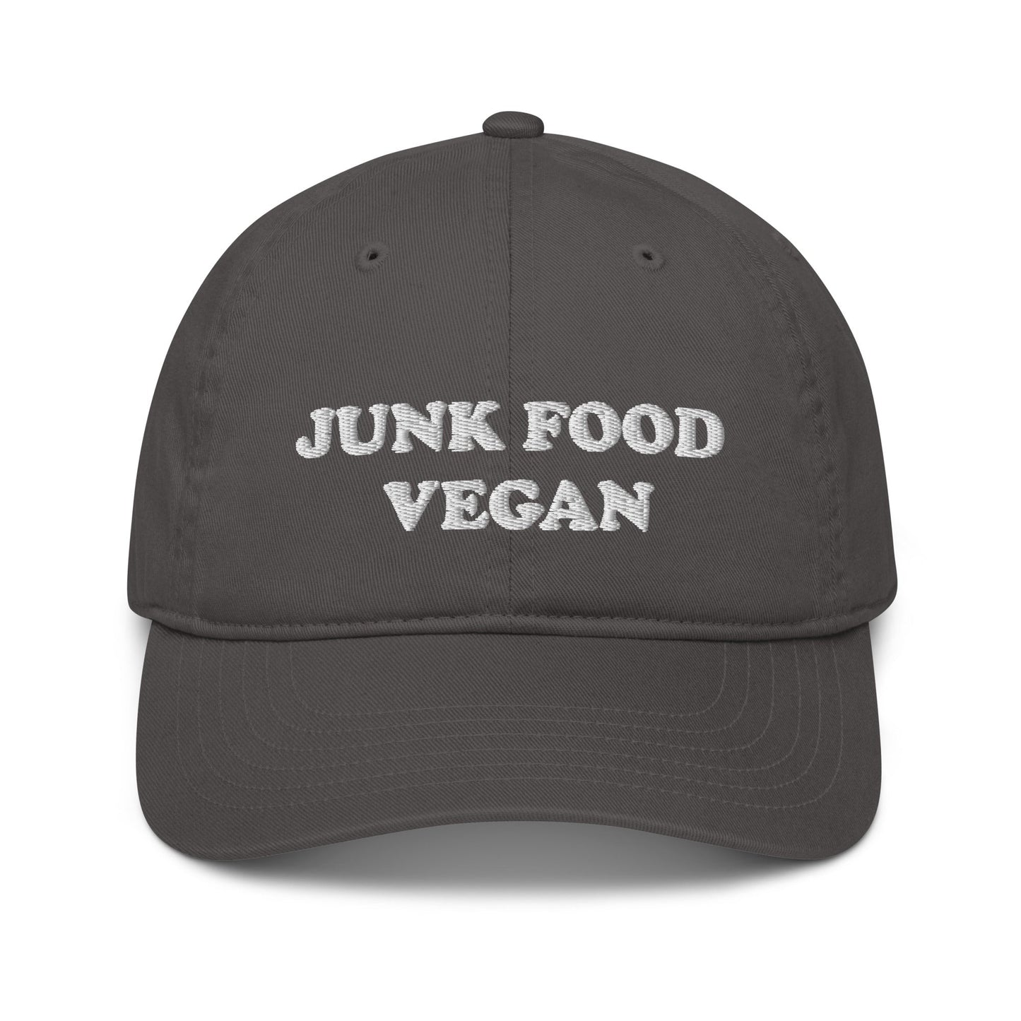 Junk Food Vegan Organic Dad Hat - ninanush