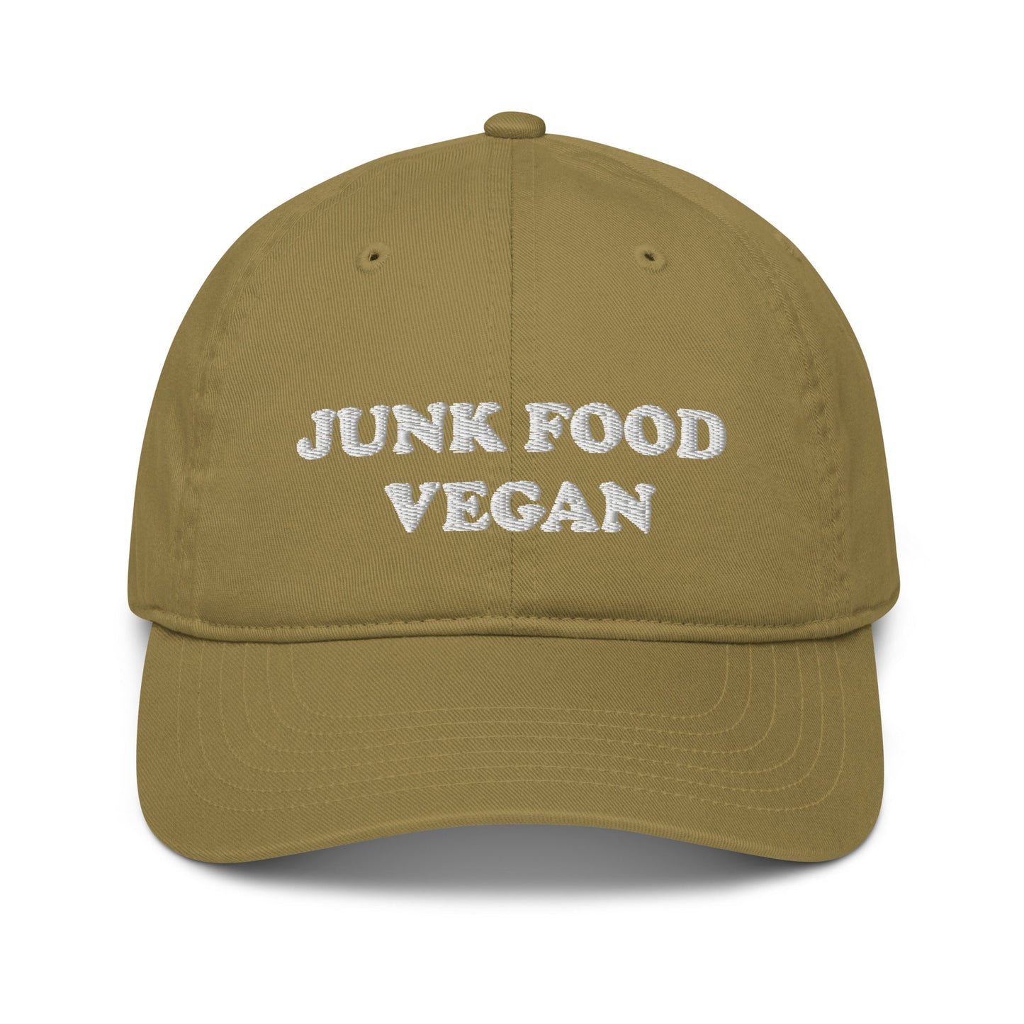 Junk Food Vegan Organic Dad Hat - ninanush
