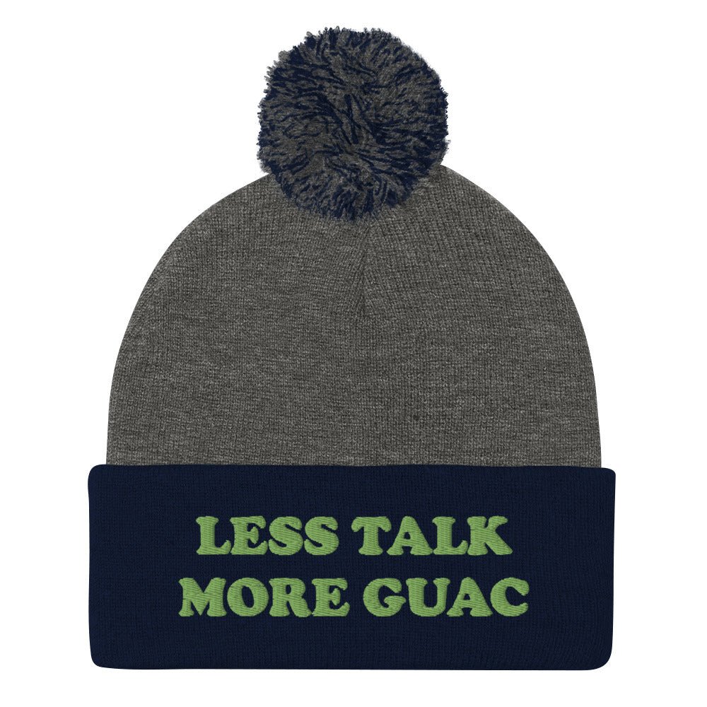 Less Talk More Guac Beanie - ninanush